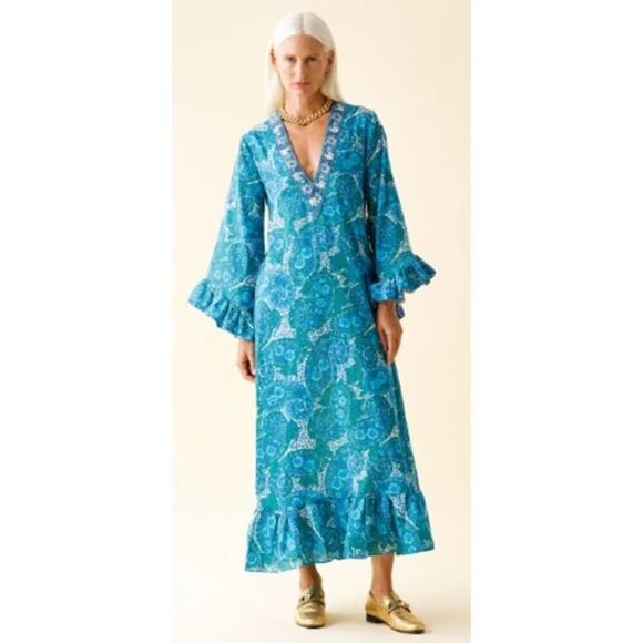 Alix of Bohemia Zelda Pool Paisley Dress NWT Sz. XS - Picture 1 of 7